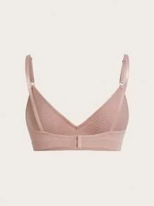 Ocili Grey Bustier And Wireless Bra (No Padding)