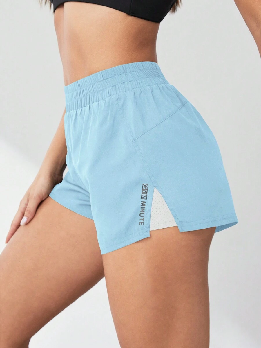 Sovereign Charm 女士夏季跑步和瑜伽短裤套装，舒适防擦伤女士运动短裤、健身短裤、骑行短裤舒适短裤 - 彩色 - 查看 1