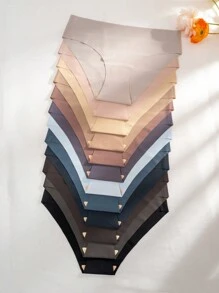 SHEIN Women's Seamless Comfortable Solid Color Triangle Panties (12 Packs) - Multicolor - View 8