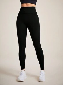 Easithlete Einfache, hochelastische, nahtlose Sportleggings für den täglichen Gebrauch, Yogahosen für Frauen