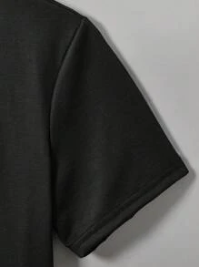 Teen Boy Comfortable Ombre Short-Sleeved Casual T-Shirt - White - View 3