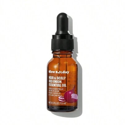 Slow Sunday Hair & Scalp Red Onion Essential Oil, Red Onion, Strengthen Hair, Intensive Scalp Care, Suitable For All Hair Types, Good Choice For Wedding, Vacation, Beach, Travel Essentials, Suitable For Summer Hair Care