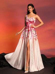 فستان سهرة لحفلات الكوكتيل مثير وأنيق على الطراز الفرنسي الجديد