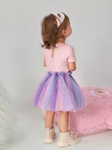 SHEIN Newborn Baby Girl Fun Cape, Casual Fashionable Photo Props, Cool Outfit