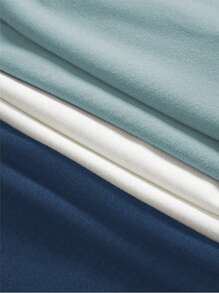 SHEIN Unity 3 chiếc áo ống dây rút bên hông áo quây cho mùa hè - Nhiều màu - Xem 4