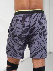 Manfinity Sport Corelite Boyfriend-Stil Herren bedruckte Sport-Shorts für den Sommer