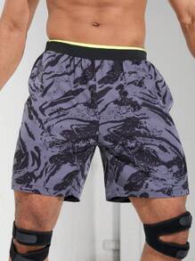 Manfinity Sport Corelite Boyfriend-Stil Herren bedruckte Sport-Shorts für den Sommer