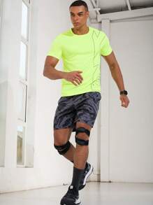 Manfinity Sport Corelite Boyfriend-Stil Herren bedruckte Sport-Shorts für den Sommer