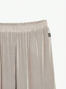 AKNOTIC Business Casual Pantalones casuales rectos de punto largo para hombre con cintura elástica y cordón, adecuados para uso diario en primavera y verano