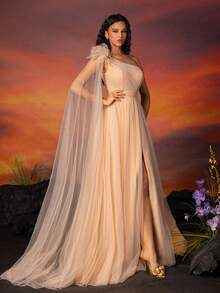 New Natural Sweet And Beautiful Cocktail Party Dress