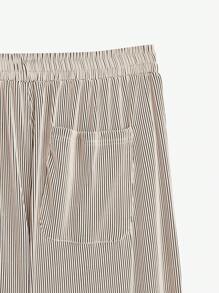 AKNOTIC Business Casual Pantalones casuales rectos de punto largo para hombre con cintura elástica y cordón, adecuados para uso diario en primavera y verano