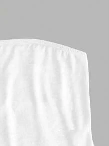 Attitoon 女性性感休閒貼身背心，五角星圖案，夏季