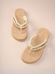 1雙舒適，時尚，輕便，經典女孩子便鞋式拖鞋，兒童時尚拖鞋