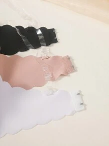 3pcs Women's Adjustable Underwired Strapless Bra - Multicolor - View 5