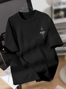 Manfinity EMRG 男士印花下垂肩t恤