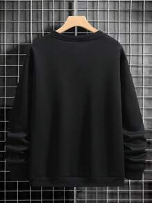 Manfinity Homme Men Bear Print Sweatshirt