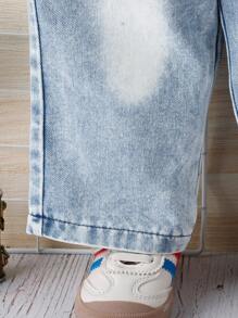 Baby Boys' Casual Fashionable Pocket Design Short Sleeve Jacket, T-Shirt, And Pants Set, Summer - Khaki - View 6