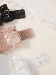 3入組女性無肩帶胸墊內托聚攏文胸 - 彩色 - 查看 5