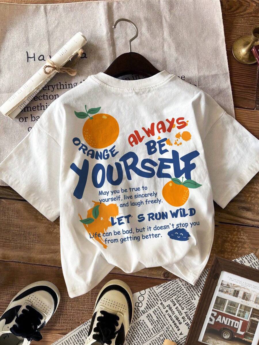 Jungen T-Shirts Mit V-Ausschnitt - Bequeme Basic Shirts Im Pack