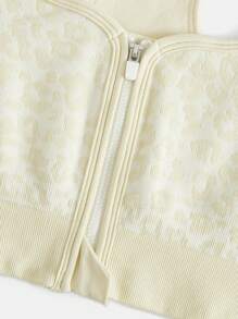 SHEIN Sports 3pcs Leopard Print Sports Bra