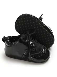 0-1 Years Old Infant Casual Lace-Up Non-Slip Soft Sole Infant Toddler Athletic Shoes