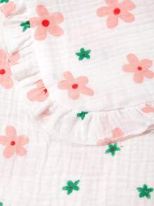 4pcs Pure Cotton Soft & Multi-Functional Baby Burp Cloth - Multicolor - View 5