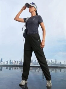 In My Nature Abbigliamento Outdoor Per Donne: Pantaloni Lunghi Due in Uno Staccabili per Campeggio, Escursioni e Spostamenti Quotidiani