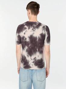 Manfinity Roghcode 男士水洗漆短袖針織上衣