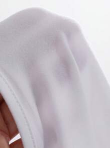 DAZY Fashionable Short-Sleeved Slim-Fit Women's T-Shirt With Backless Design Summer,Halter Top - White - View 5