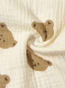 3pcs Baby Cotton Comfortable Burp Cloths, Multi-Functional Bibs