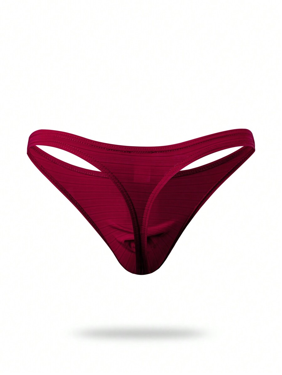 Men's Solid Color Daily Wear Thong And Sports Suspenders SHEIN South