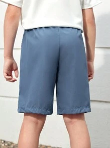 SHEIN 夏季男童运动高腰短裤