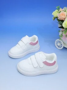 春秋新款兒童白色運動鞋，適用於男女童和嬰兒 - 白色 - 查看 3