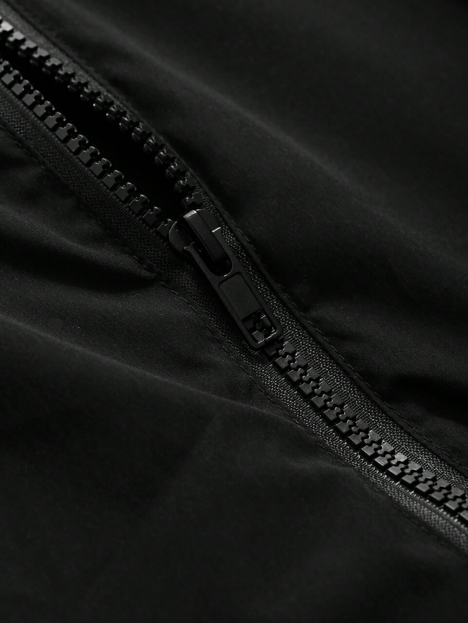 Zip Up Drawstring Hem Drop Shoulder Jacket,Fall Clothes