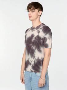 Manfinity Roghcode 男士水洗漆短袖針織上衣