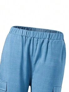 Tween Boy Solid Flap Pocket Side Tumbler Goggles - Blue - View 5