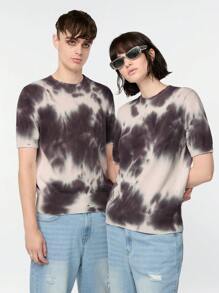 Manfinity Roghcode 男士水洗漆短袖針織上衣