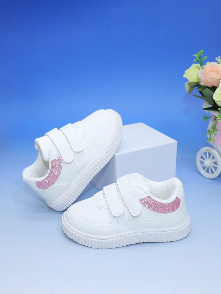 春秋新款兒童白色運動鞋，適用於男女童和嬰兒 - 白色 - 查看 1