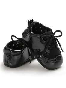 0-1 Years Old Infant Casual Lace-Up Non-Slip Soft Sole Infant Toddler Athletic Shoes