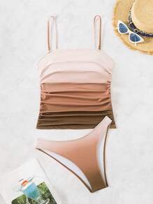 Swim Lushoire Áo Tankini không tay mùa hè cho nữ - Nhiều màu - Xem 5