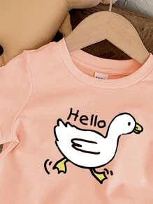 SHEIN Atasan Bayi Perempuan - Baby Pink - View 3
