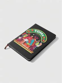 Raulito 1 pieza Cuaderno impreso creativo y portátil de Artista, 80 hojas Bloc de notas de oficina, Vacaciones