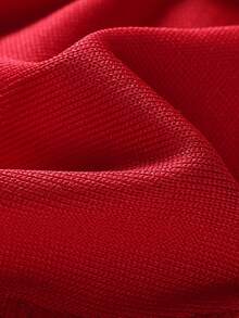 Men Solid Sexy Cut Out Panty - Red - View 4