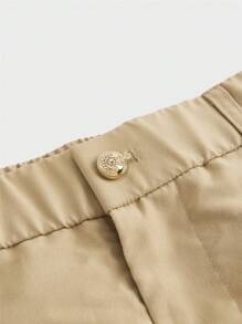 Manfinity VCAY Men's Woven Solid Color Slim Fit Blazer & Long Pants Two-Piece Set For Daily Wear - Multicolor - View 11