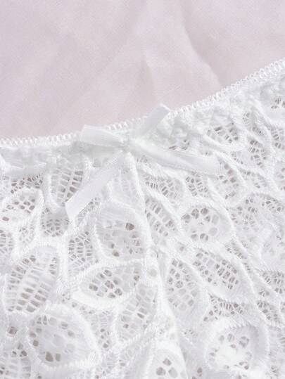 3packs Bloemen Kanten Lingerie BH Slipje Sets view 5