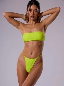 Musera Resort Traje de baño de tanga para playa, resort y vacaciones de verano