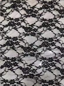 INAWLY Sheer Lace Bodycon Dress Without Lingerie Set Fall Cloth For Women - Black - View 5