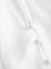 SHEIN MOD White Ribbon Bow Romantic Summer Dress Formal Dresses Wedding Bridesmaid Dress Old Money Style - White - View 3
