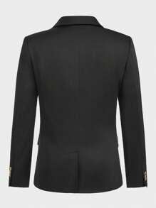 Manfinity AFTRDRK Solid Color Woven Casual Suit Jacket And Pants Set - Multicolor - View 10