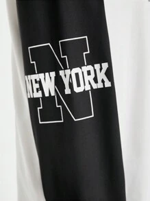 Manfinity RebelGame Maglietta A Maglia A Manica Lunga E Aderente Con Scollo A V E Design Stampato In Inglese Per Uomo